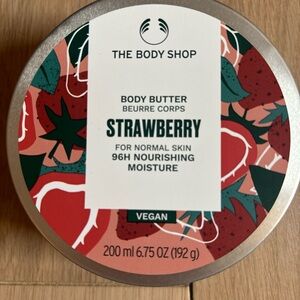 NEW The Body Shop Strawberry Body Butter 6.75 Fl Oz